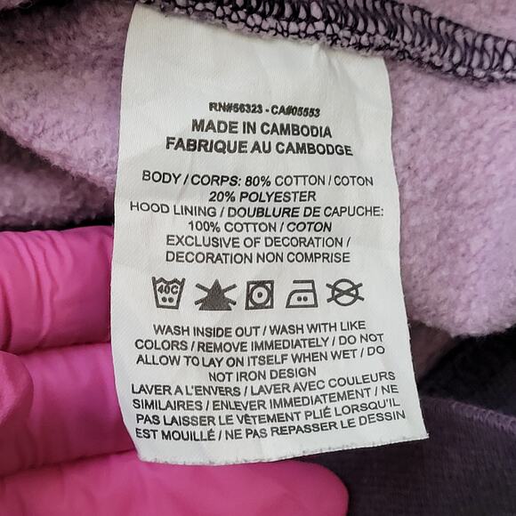 NIKE AOP Hoodie Medium 22x24 Purple - Picture 7 of 13